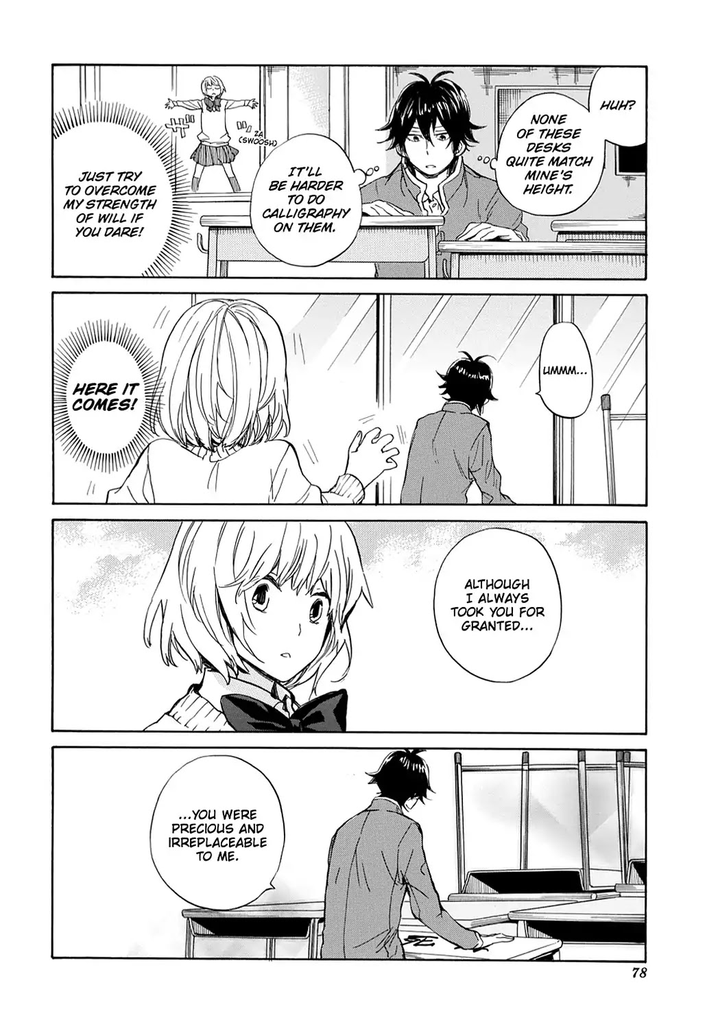 Handa-kun Chapter 8 page 20 - Chapter 8: Handa-kun & Girls' Jealousy
