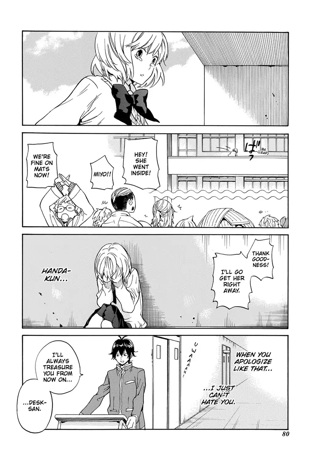 Handa-kun Chapter 8 page 22 - Chapter 8: Handa-kun & Girls' Jealousy