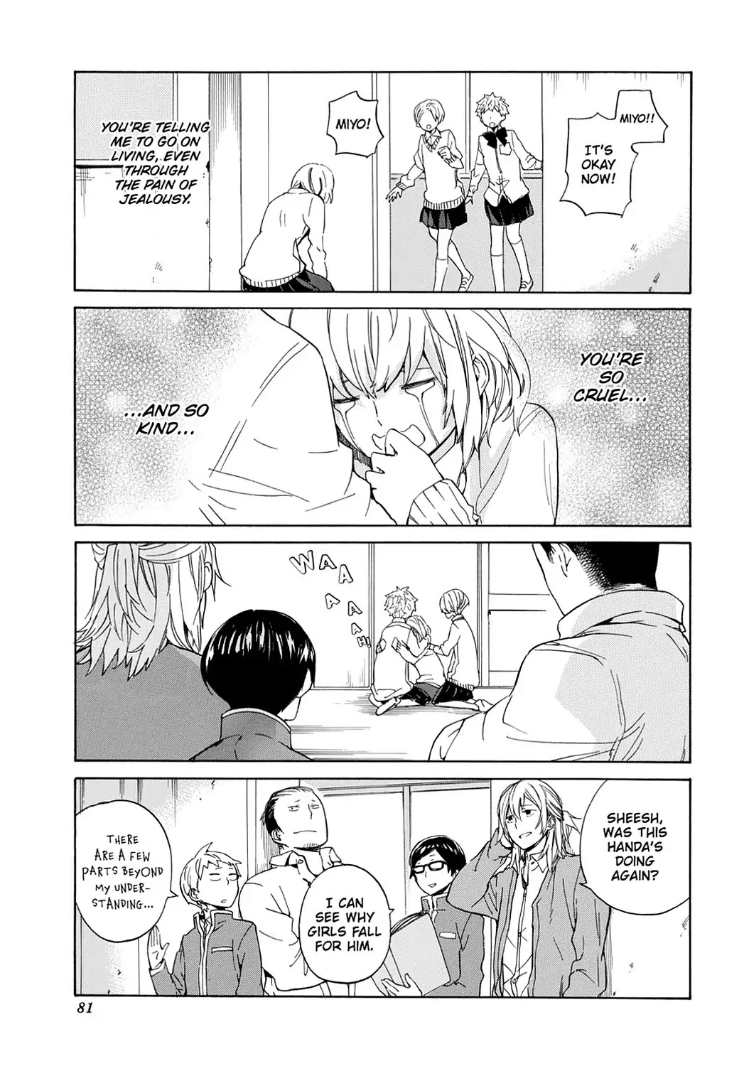 Handa-kun Chapter 8 page 23 - Chapter 8: Handa-kun & Girls' Jealousy