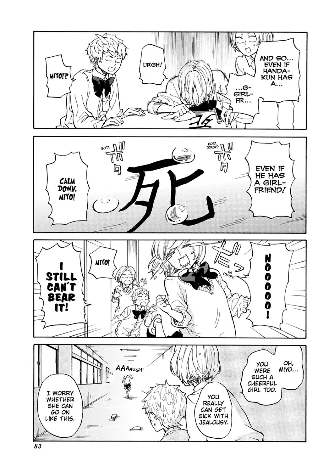 Handa-kun Chapter 8 page 25 - Chapter 8: Handa-kun & Girls' Jealousy