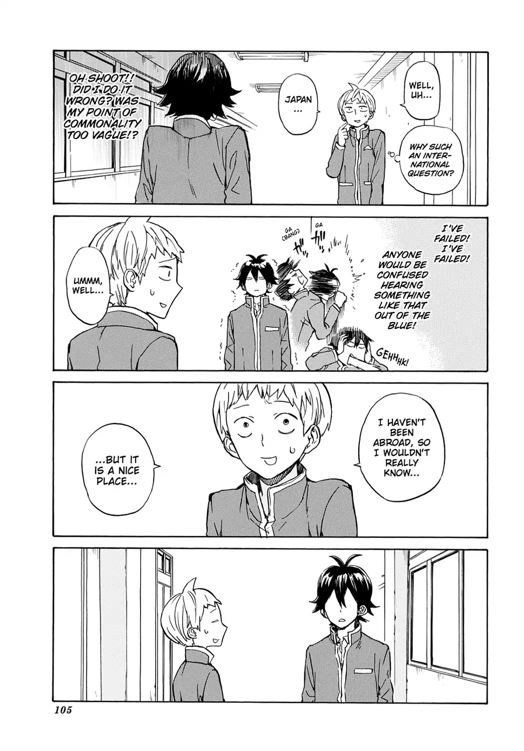 Handa-kun Chapter 9 page 15 - Chapter 9: Handa-kun & Sociability