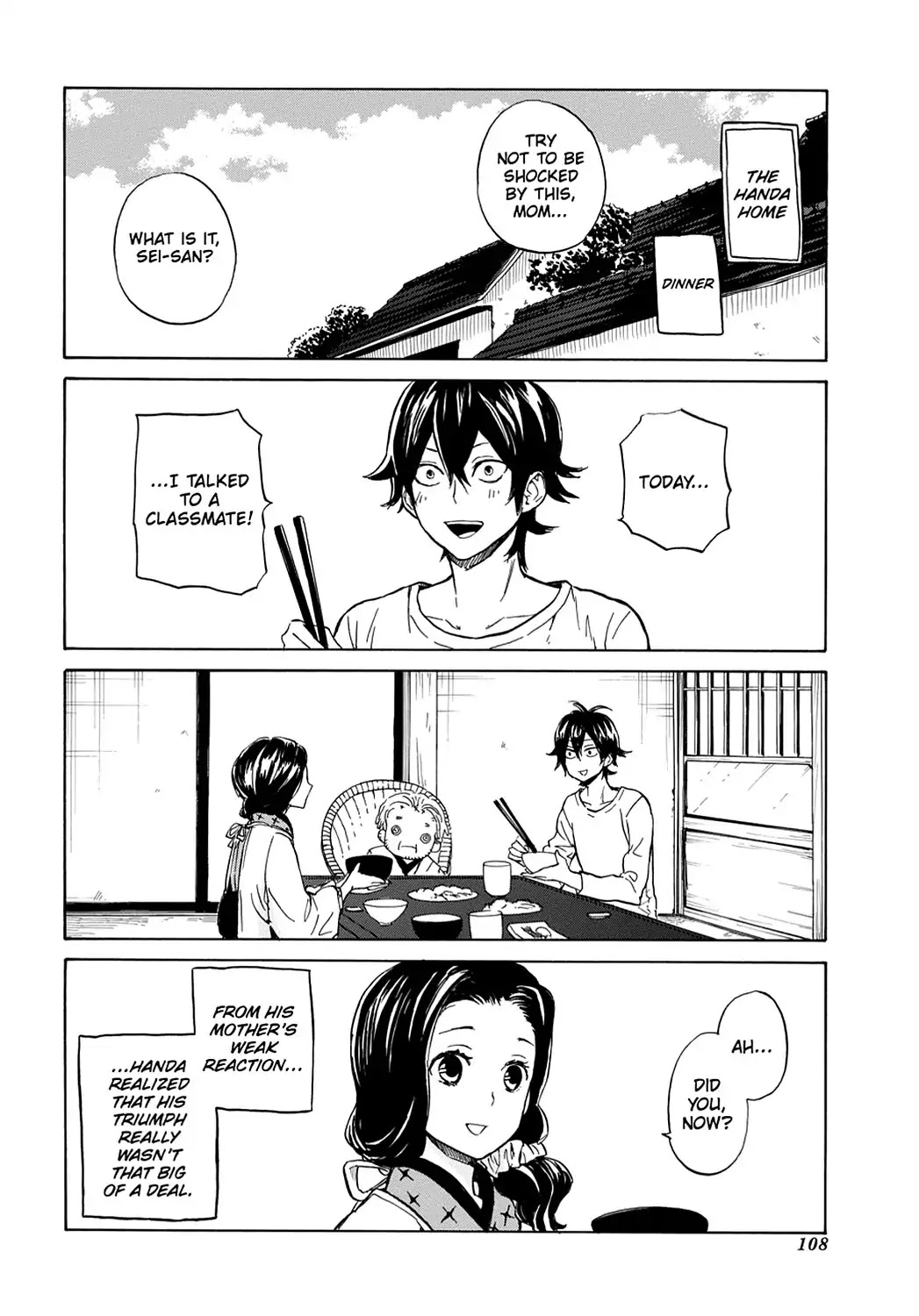 Handa-kun Chapter 9 page 18 - Chapter 9: Handa-kun & Sociability