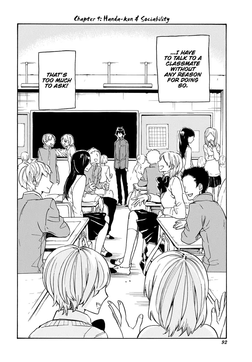 Handa-kun Chapter 9 page 2 - Chapter 9: Handa-kun & Sociability