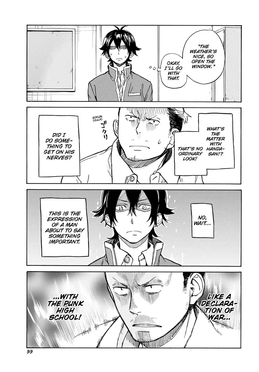 Handa-kun Chapter 9 page 9 - Chapter 9: Handa-kun & Sociability