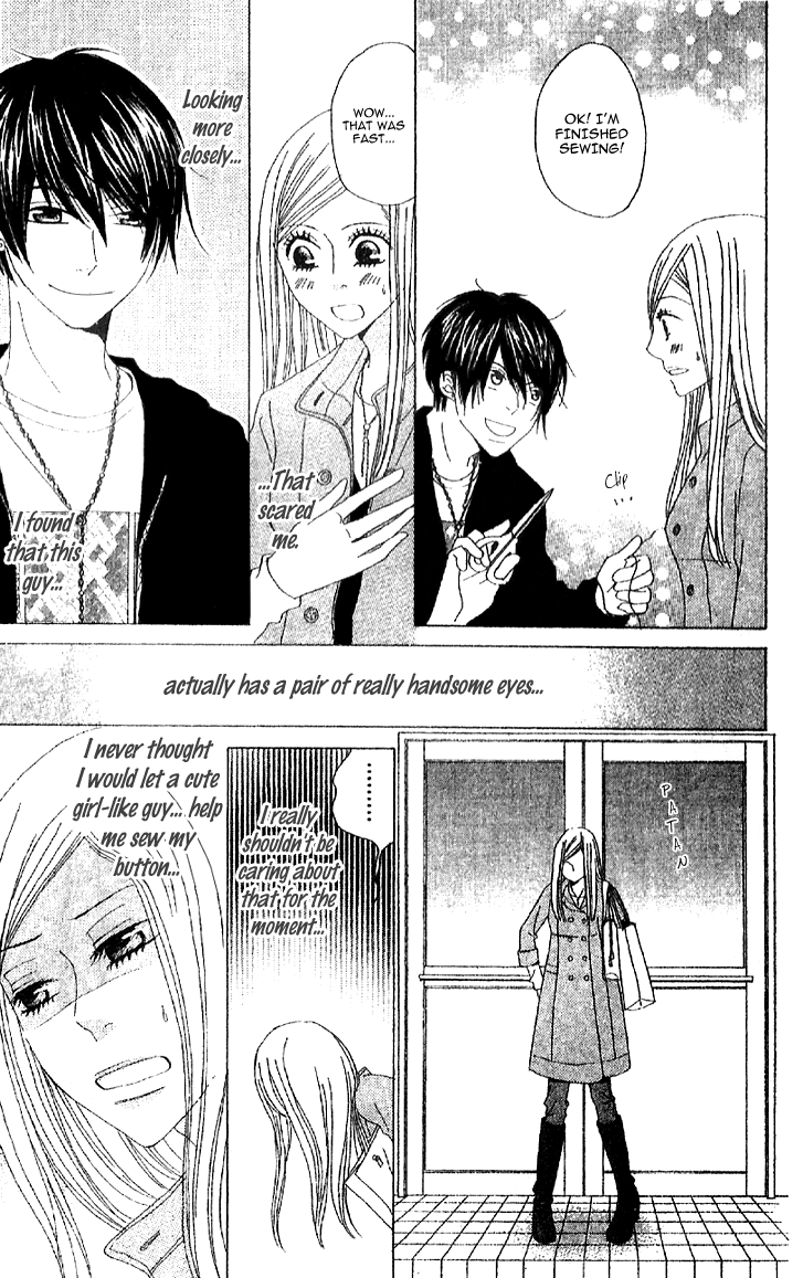 Handmade no Oujisama Chapter 1.2 page 18 - Chapter 1 v2 : 1st stitch - The girl who isn't cute and the boy who is cute