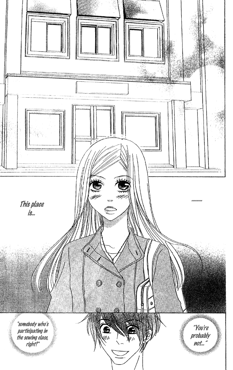 Handmade no Oujisama Chapter 1.2 page 28 - Chapter 1 v2 : 1st stitch - The girl who isn't cute and the boy who is cute