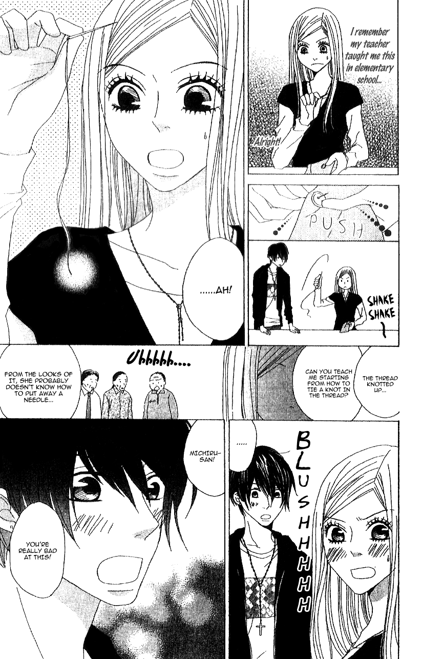 Handmade no Oujisama Chapter 1.2 page 36 - Chapter 1 v2 : 1st stitch - The girl who isn't cute and the boy who is cute