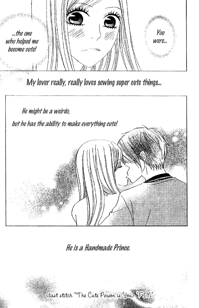 Handmade no Oujisama Chapter 3.2 page 35 - Chapter 3 v2 : last stitch - The Cute Person Is You
