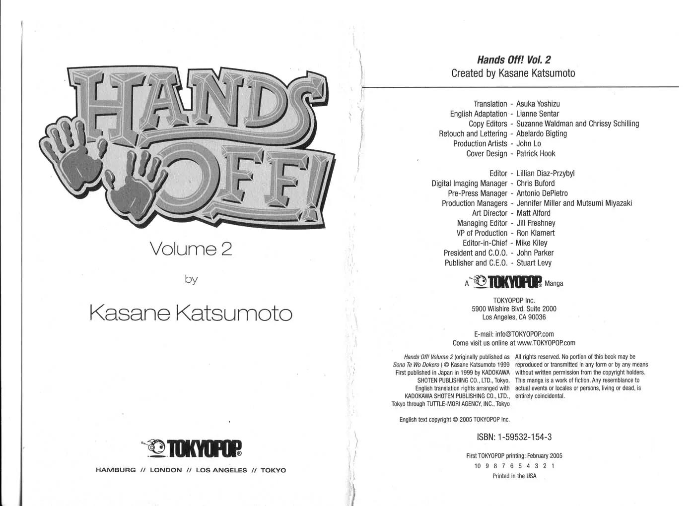 Hands Off! Chapter 2.0 page 3 - Vol.2 Chapter 0