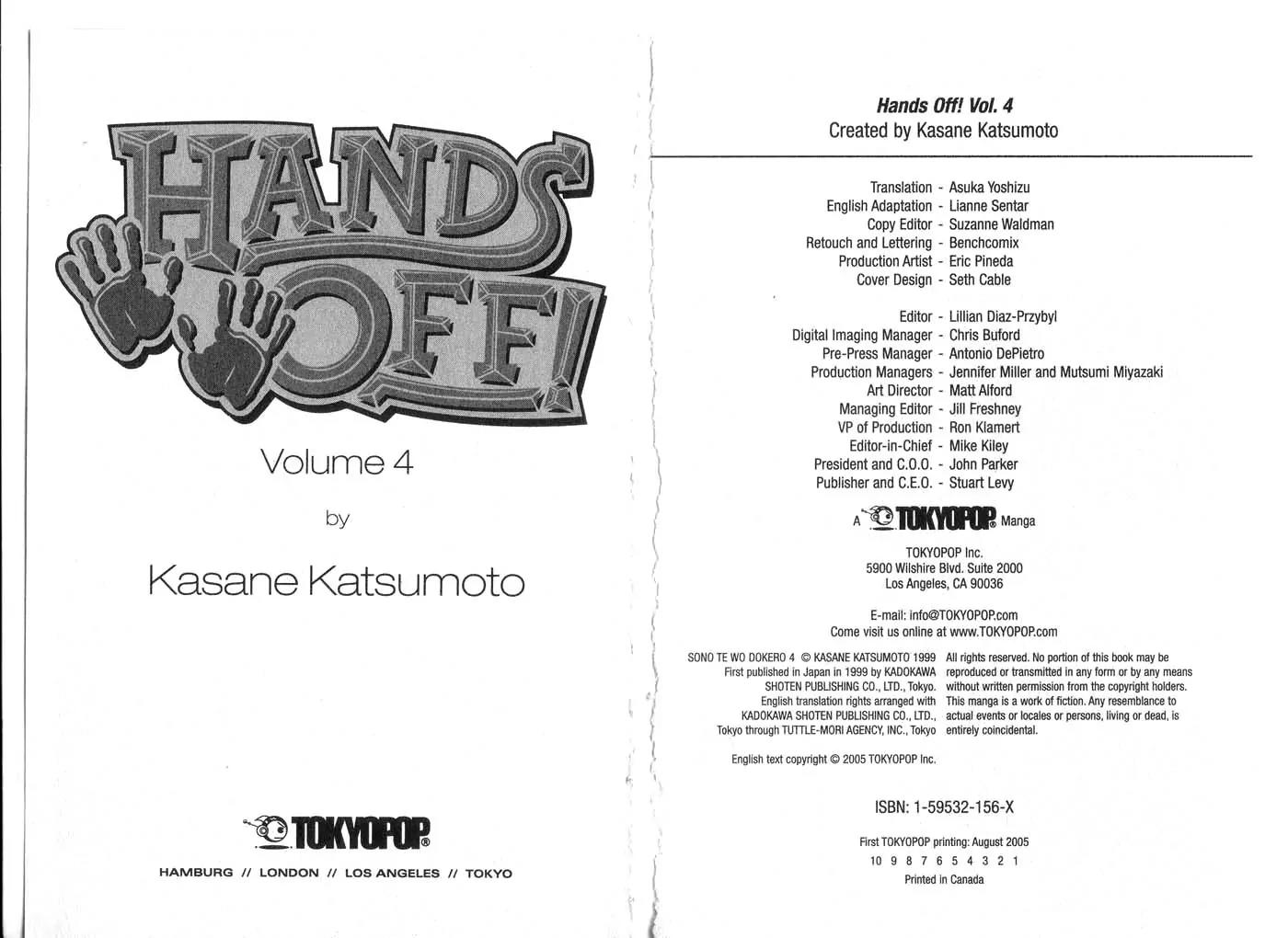 Hands Off! Chapter 4.0 page 3 - Vol.4 Chapter 0