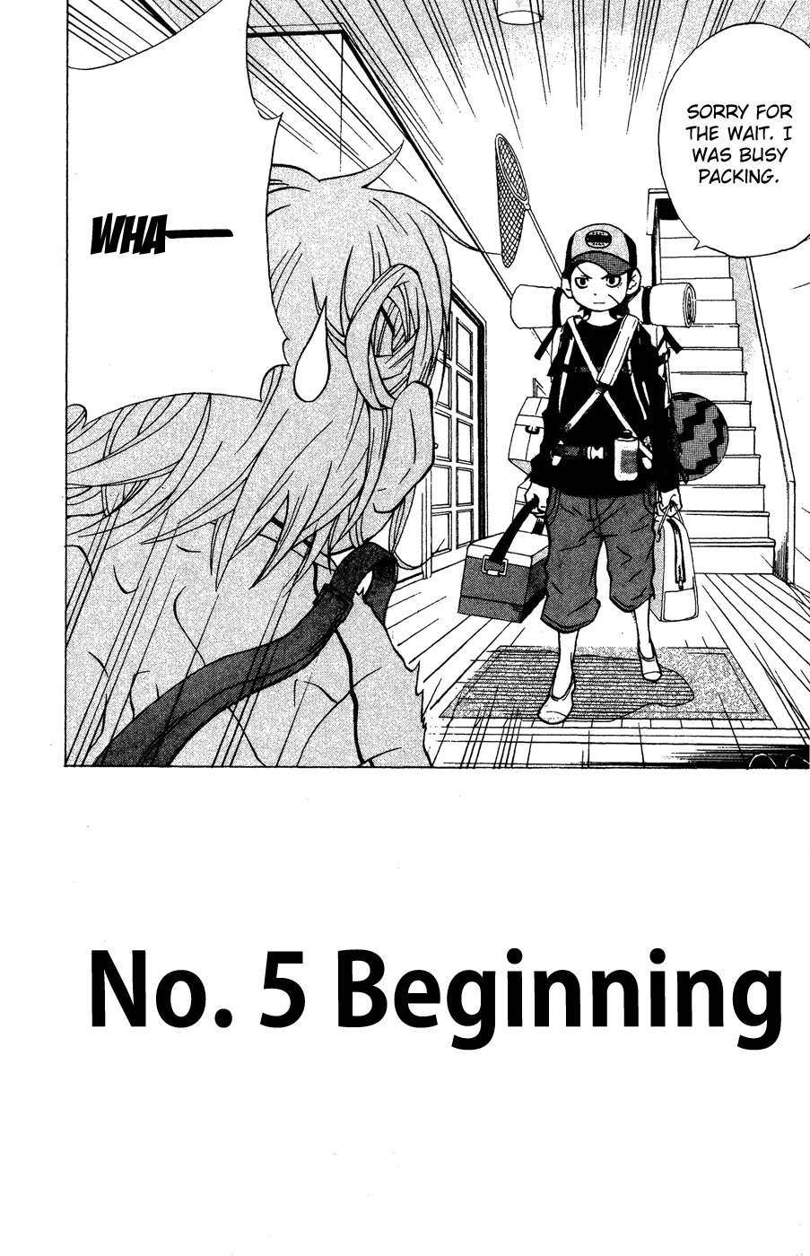 Hand's Chapter 5 page 3 - Chapter 5: Beginning