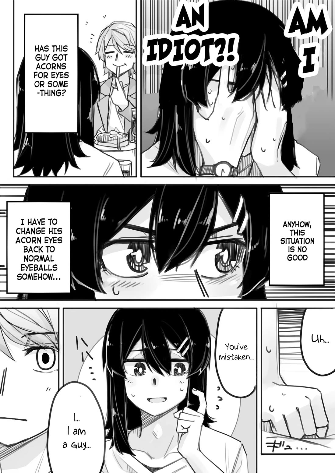 Handsome Girl and Crossdressing Boy Chapter 1 page 3 - Chapter 1
