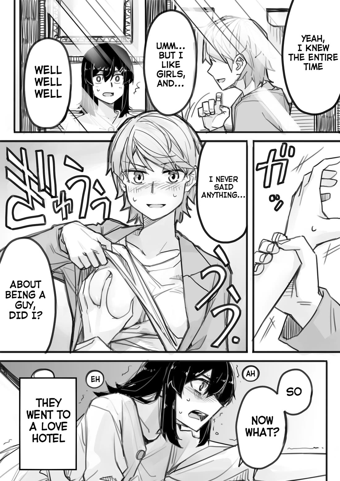 Handsome Girl and Crossdressing Boy Chapter 1 page 4 - Chapter 1
