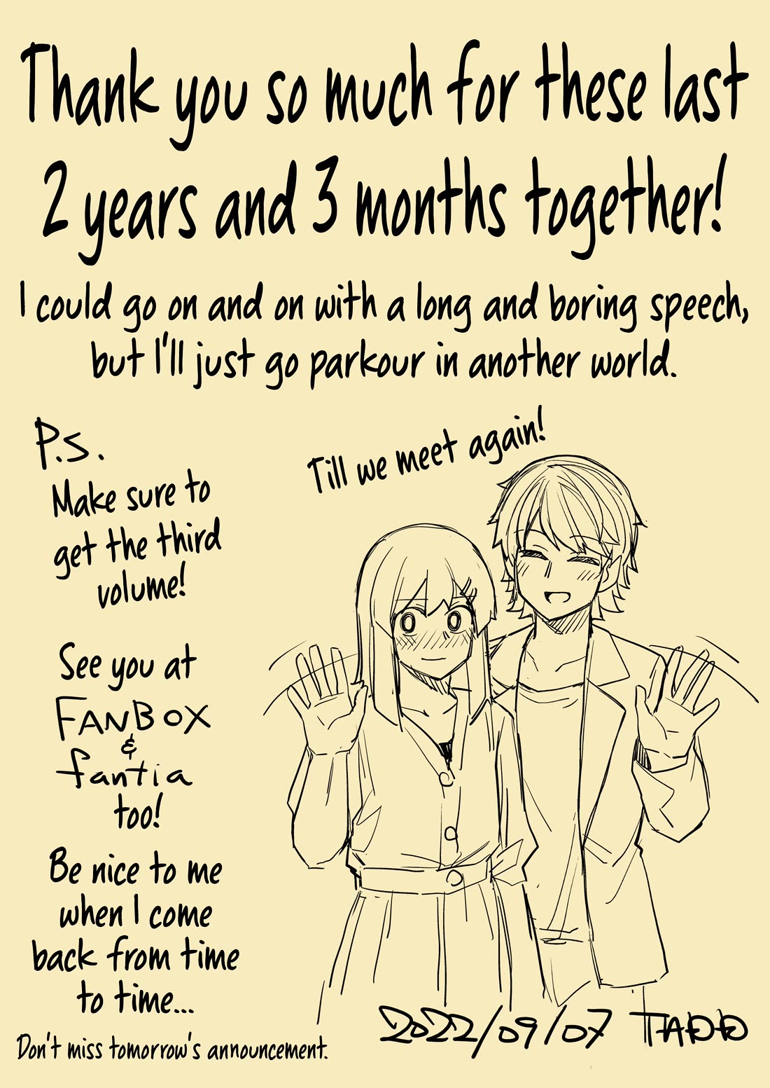 Handsome Girl and Crossdressing Boy Chapter 104 page 5 - Chapter 104 [END]