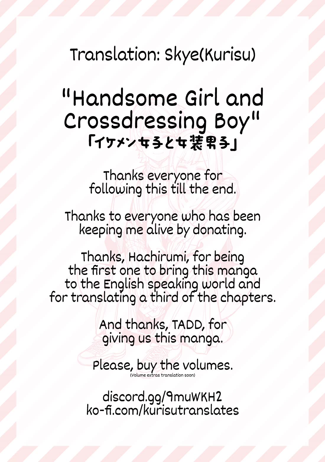 Handsome Girl and Crossdressing Boy Chapter 104 page 9 - Chapter 104 [END]