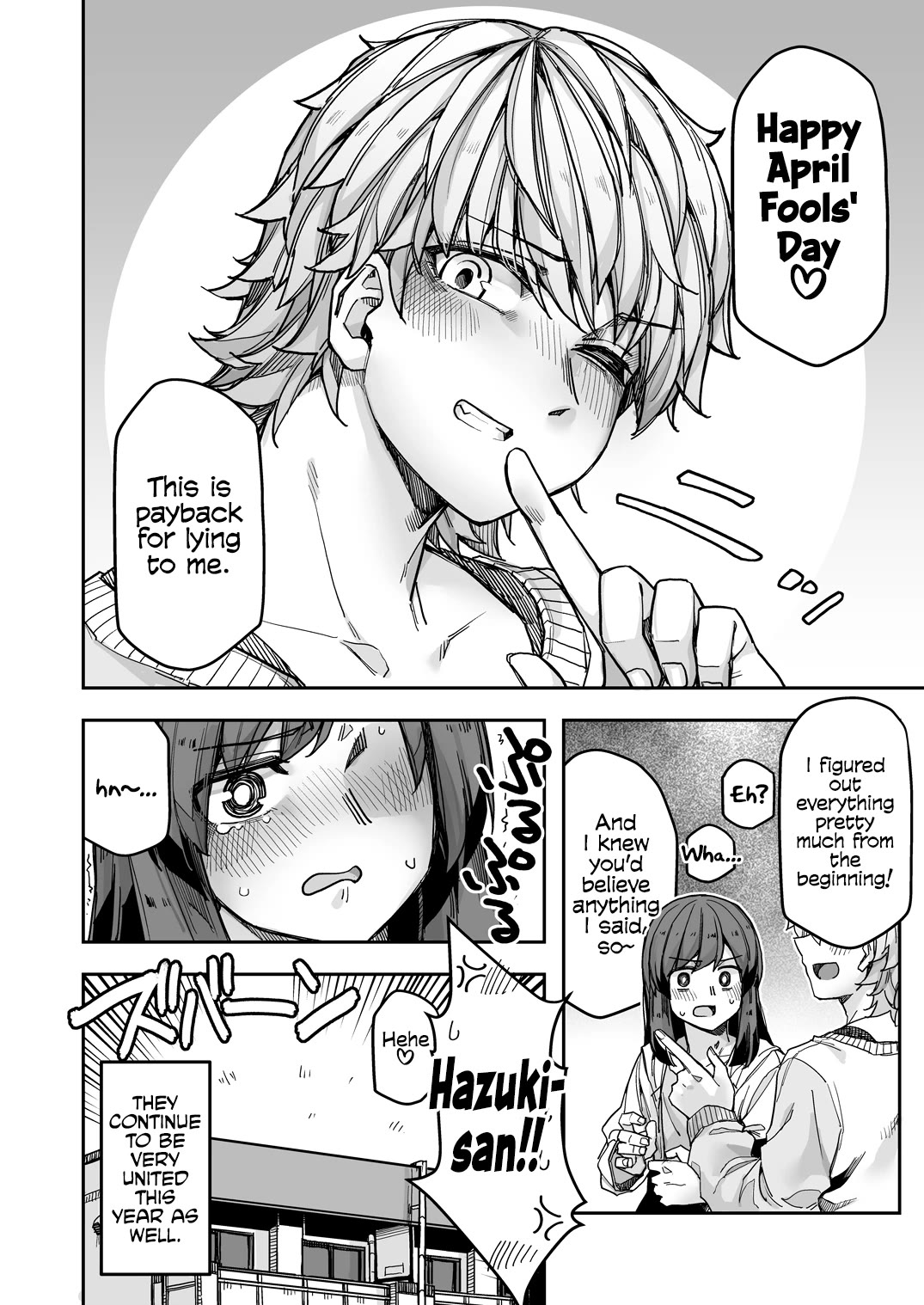 Handsome Girl and Crossdressing Boy Chapter 108 page 4 - Chapter 108: April Fools' Part 2