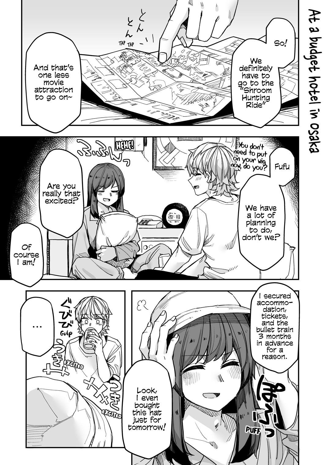 Handsome Girl and Crossdressing Boy Chapter 110 page 1 - Chapter 110: Let's go to a movie theme park - Part 1