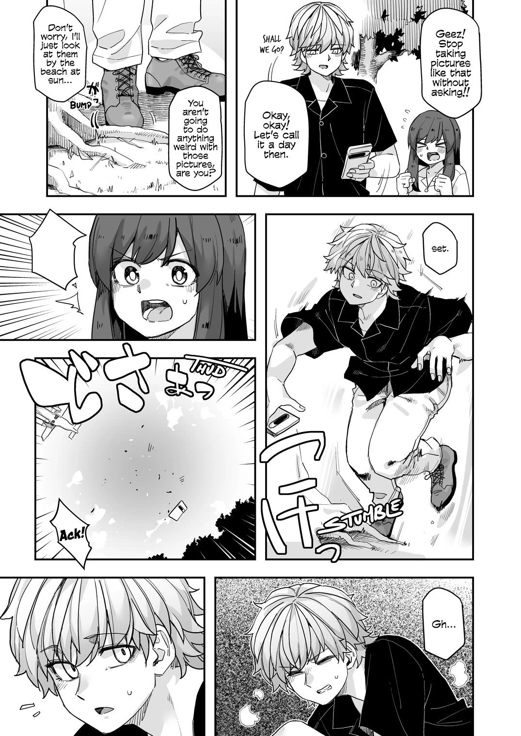 Handsome Girl and Crossdressing Boy Chapter 116 page 3 - Chapter 116: "I want to preserve all of his faces so I can go back and look at them!" volume - Part ①