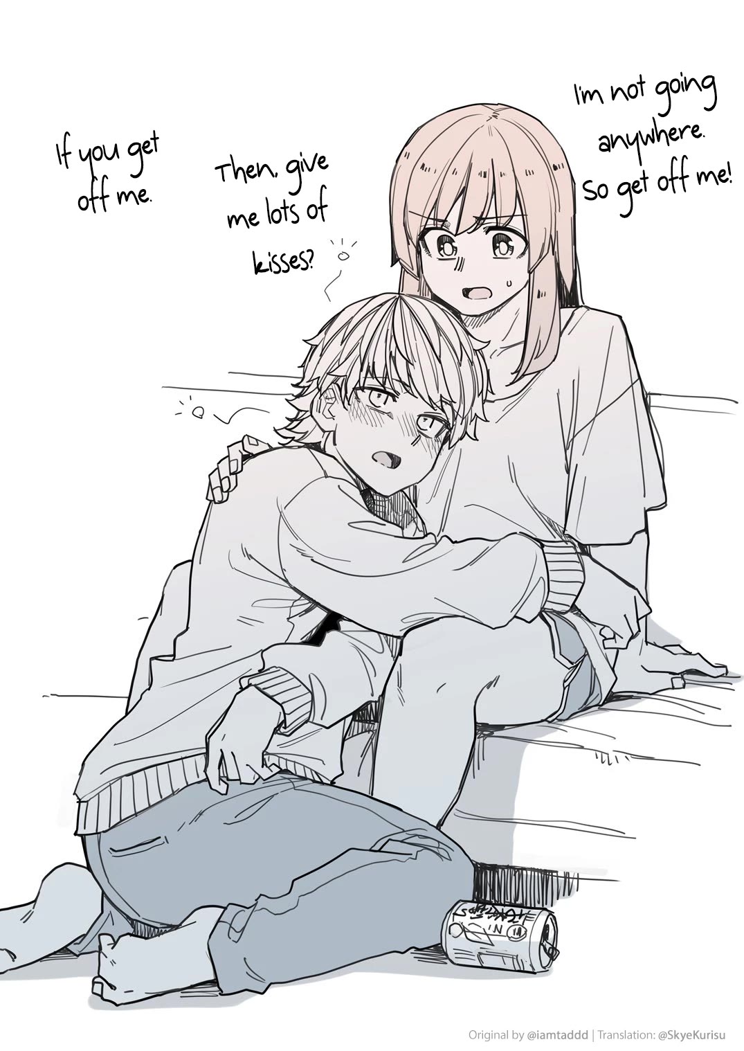 Handsome Girl and Crossdressing Boy Chapter 119.5 page 1 - Chapter 119.5: Drunk Crossdressing Woman