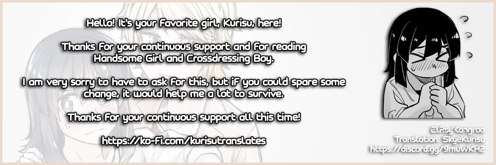 Handsome Girl and Crossdressing Boy Chapter 119 page 7 - Chapter 119: Io-kun won't lose to the No-Bra style! Part 2