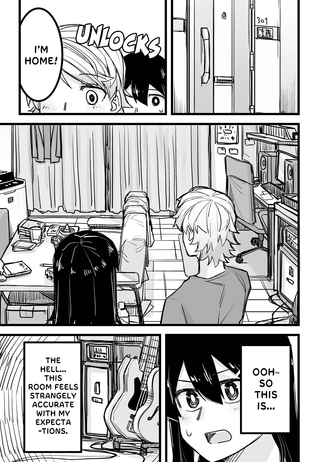 Handsome Girl and Crossdressing Boy Chapter 14 page 1 - Chapter 14
