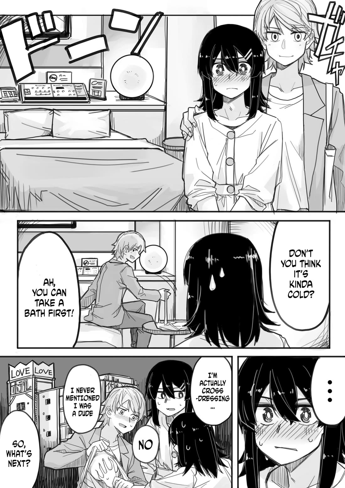 Handsome Girl and Crossdressing Boy Chapter 2 page 1 - Chapter 2