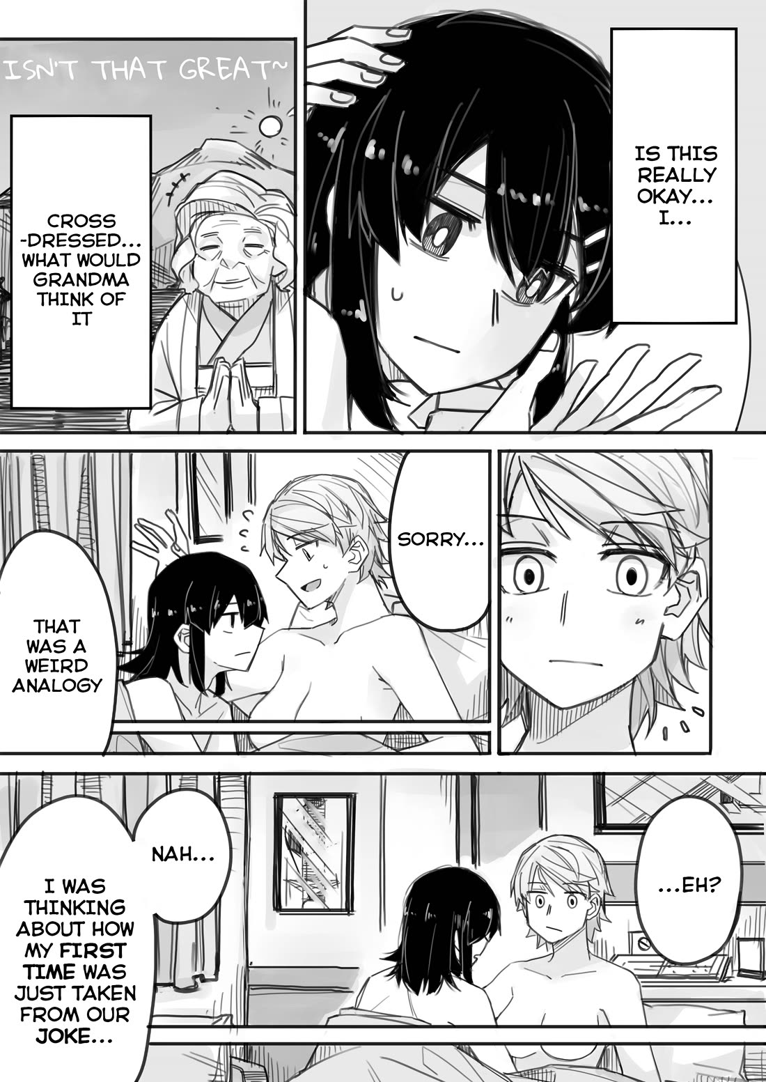 Handsome Girl and Crossdressing Boy Chapter 3 page 2 - Chapter 3