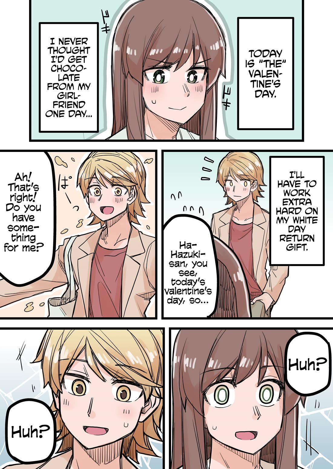 Handsome Girl and Crossdressing Boy Chapter 35.1 page 1 - Chapter 35.1