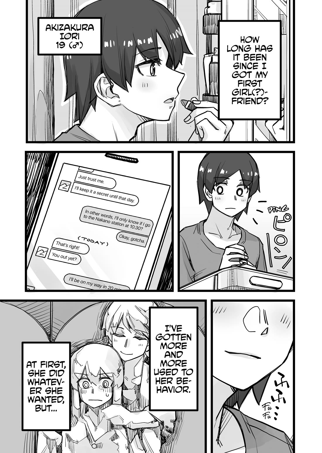 Handsome Girl and Crossdressing Boy Chapter 36 page 1 - Chapter 36