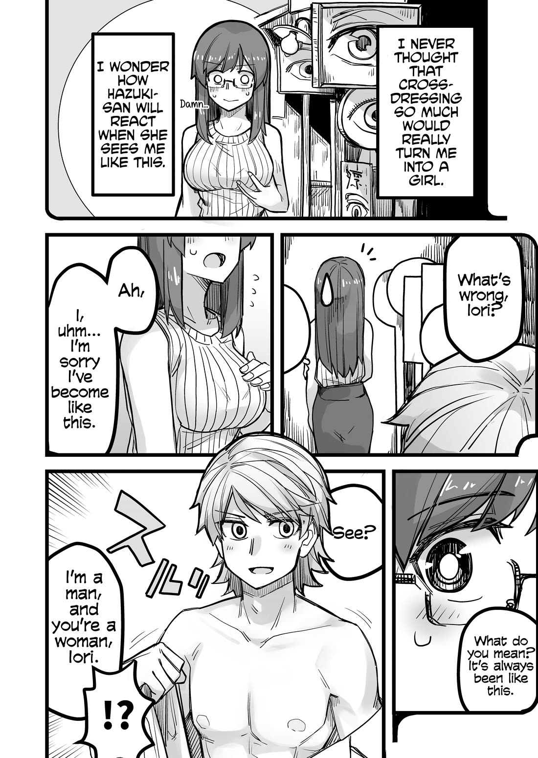 Handsome Girl and Crossdressing Boy Chapter 38 page 2 - Chapter 38