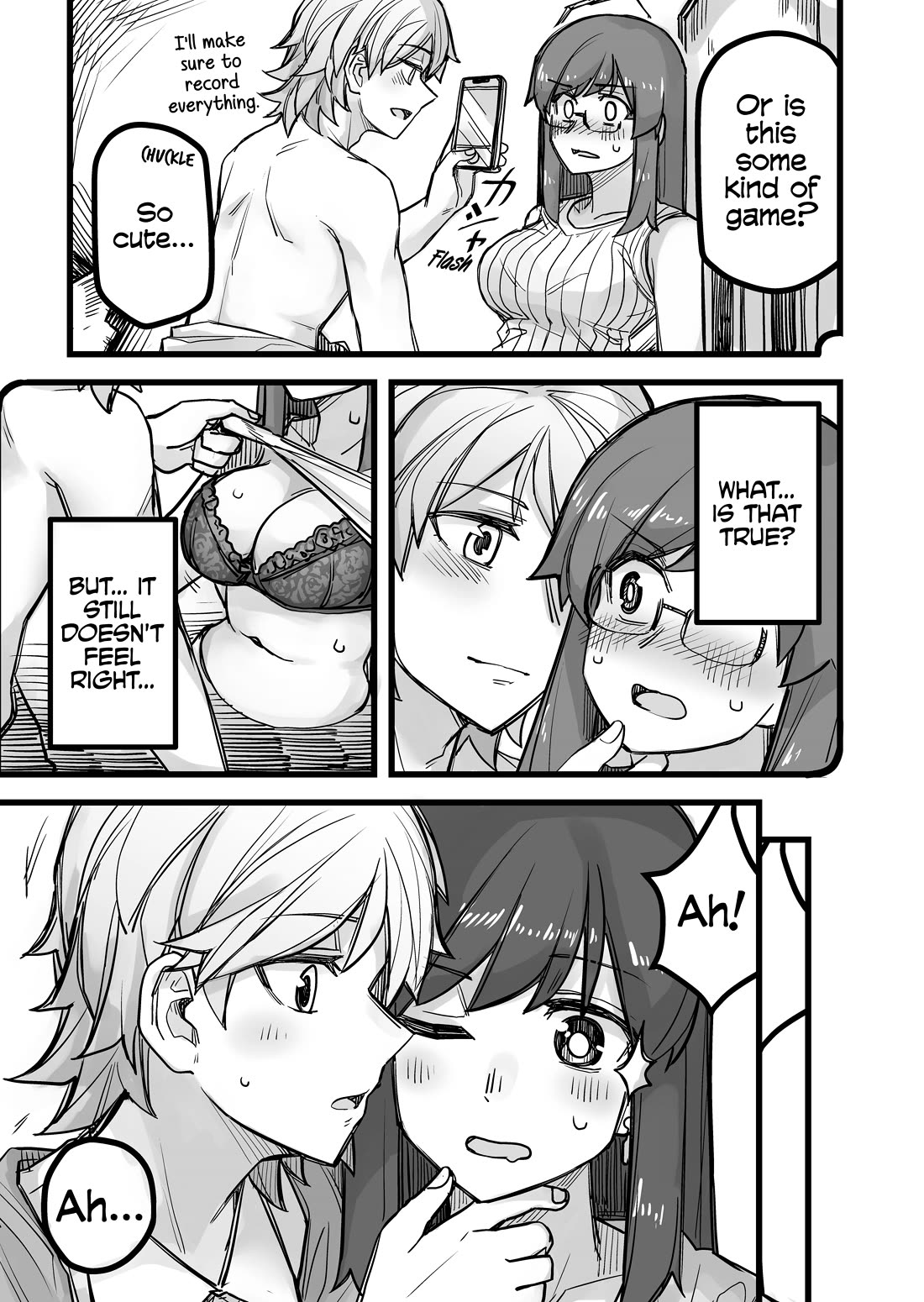 Handsome Girl and Crossdressing Boy Chapter 38 page 3 - Chapter 38