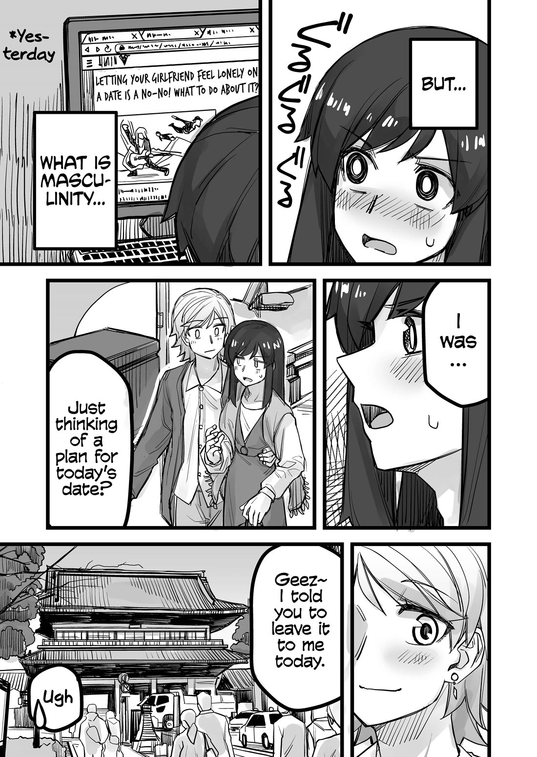 Handsome Girl and Crossdressing Boy Chapter 39 page 3 - Chapter 39