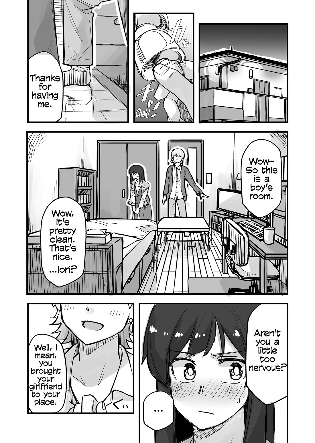 Handsome Girl and Crossdressing Boy Chapter 48 page 1 - Chapter 48