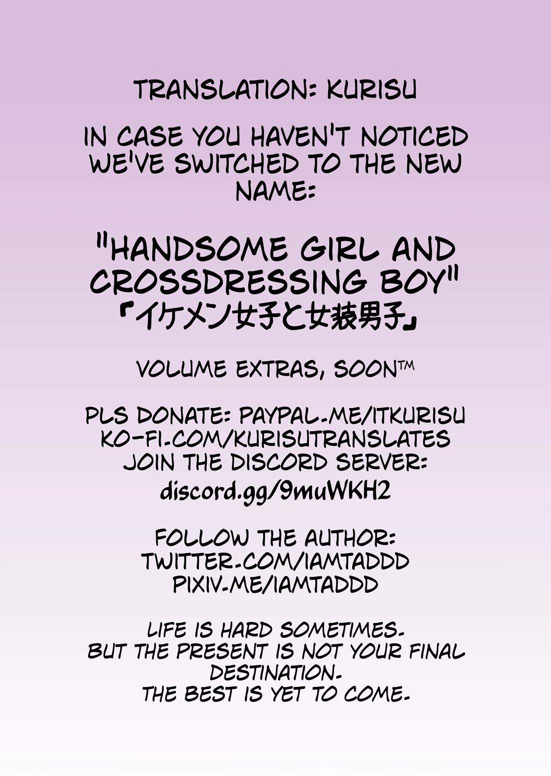 Handsome Girl and Crossdressing Boy Chapter 49 page 5 - Chapter 49