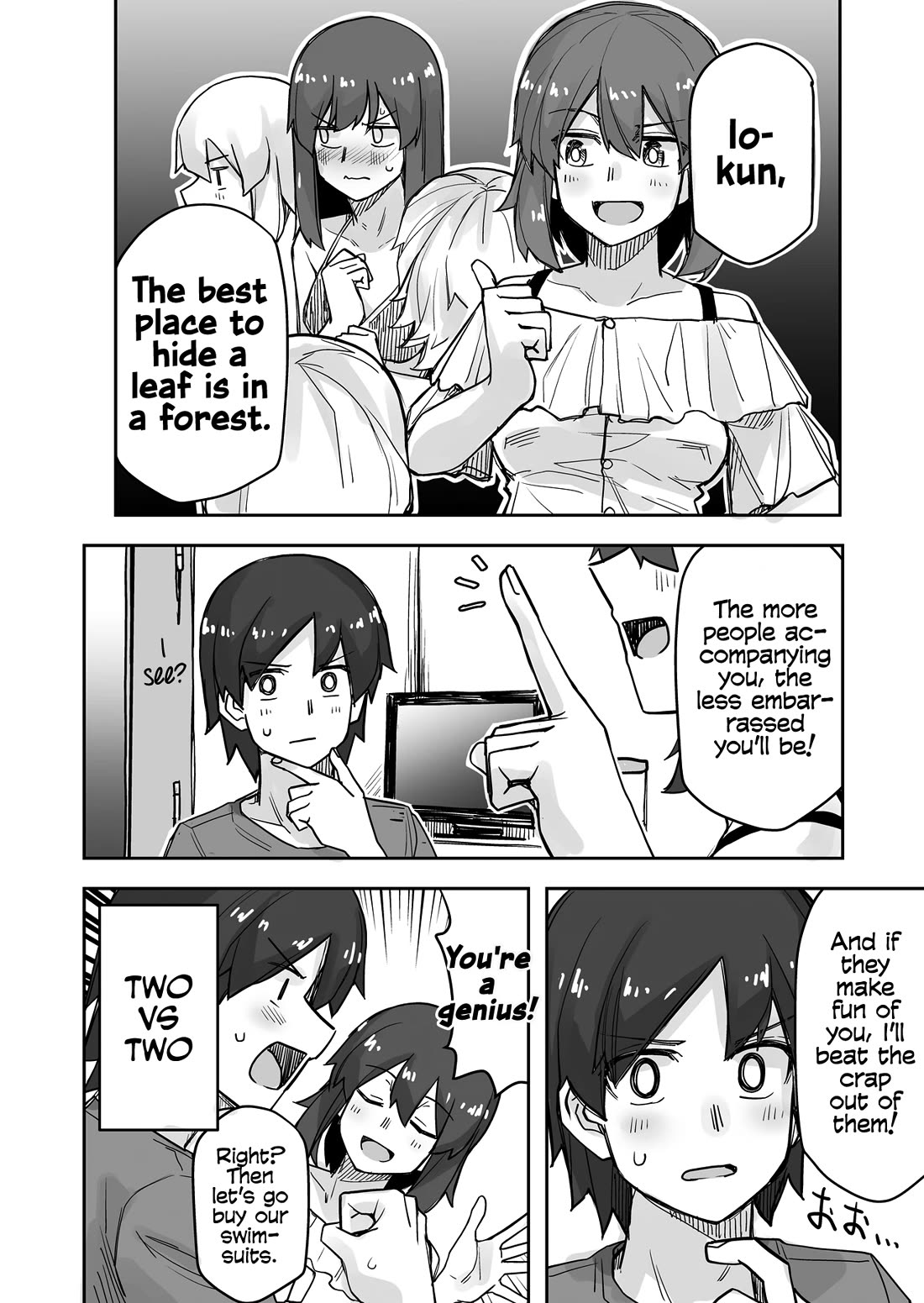 Handsome Girl and Crossdressing Boy Chapter 58 page 4 - Chapter 58