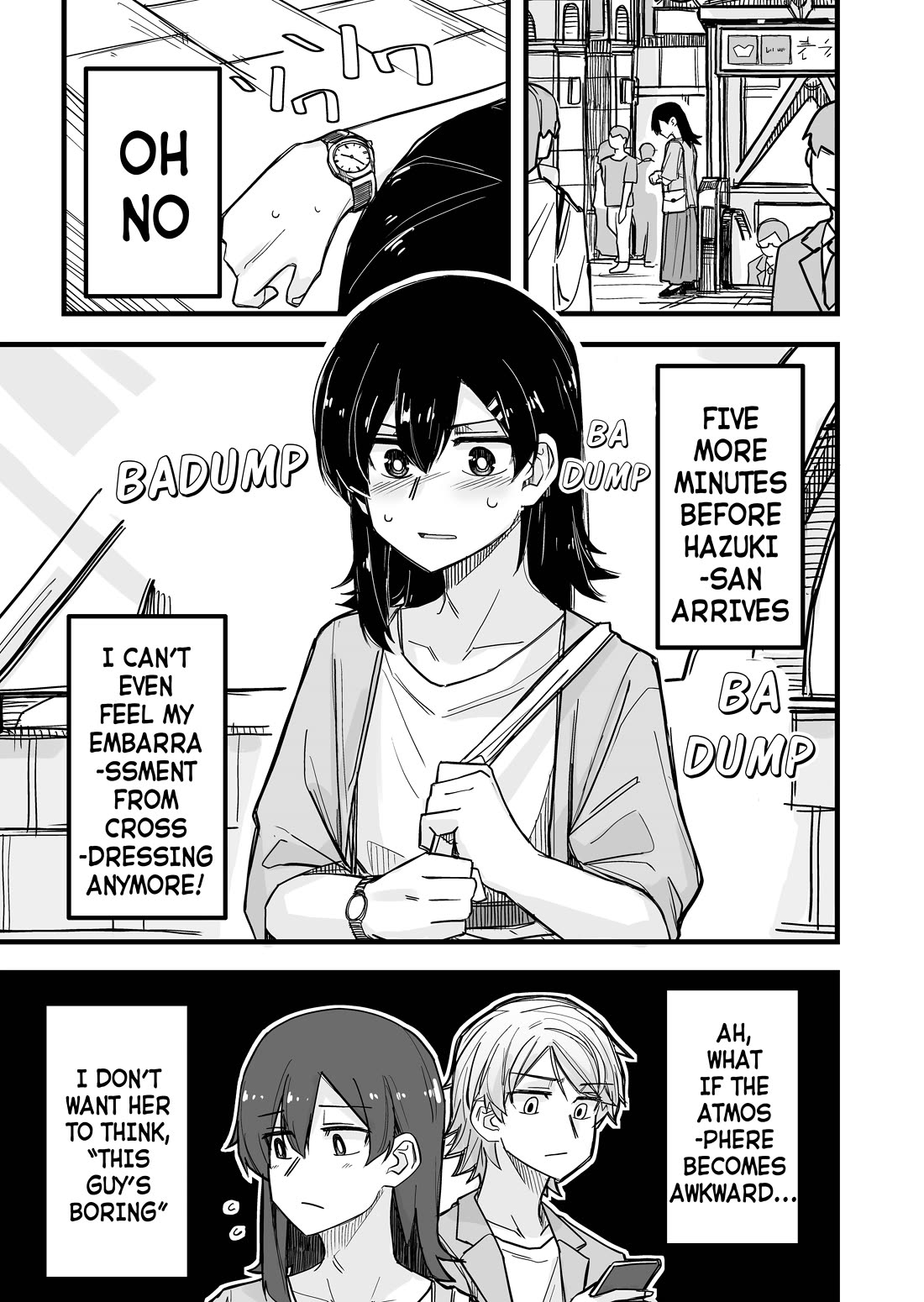 Handsome Girl and Crossdressing Boy Chapter 7 page 1 - Chapter 7