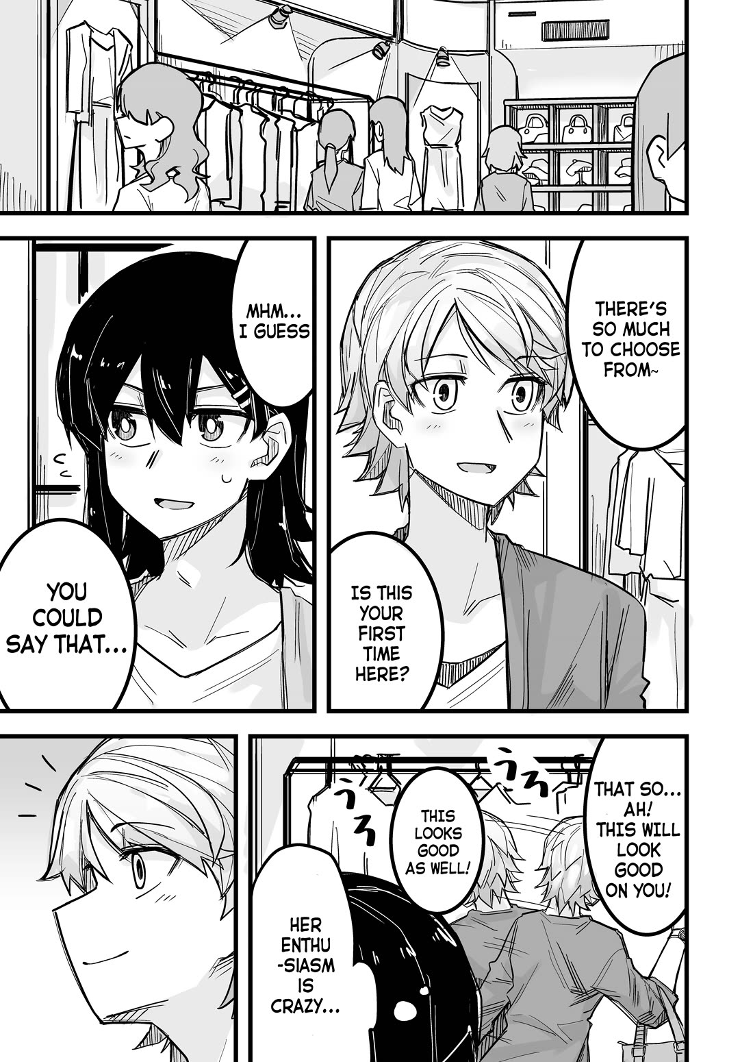 Handsome Girl and Crossdressing Boy Chapter 8 page 1 - Chapter 8