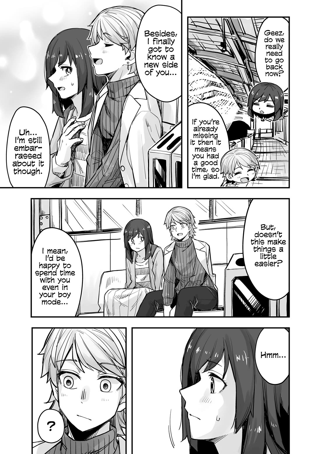 Handsome Girl and Crossdressing Boy Chapter 84 page 1 - Chapter 84