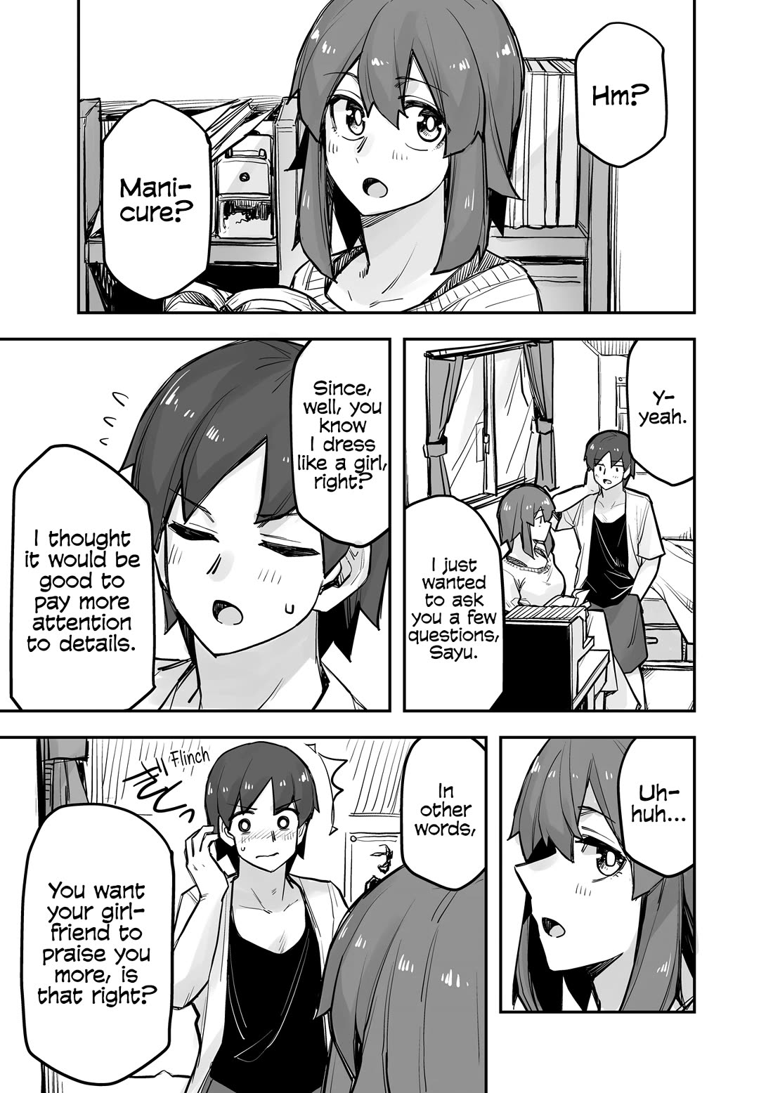 Handsome Girl and Crossdressing Boy Chapter 85 page 1 - Chapter 85