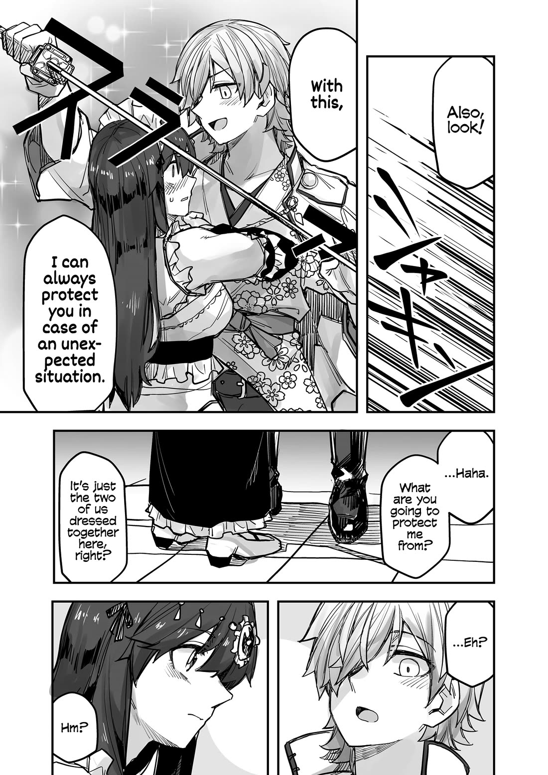 Handsome Girl and Crossdressing Boy Chapter 90 page 3 - Chapter 90