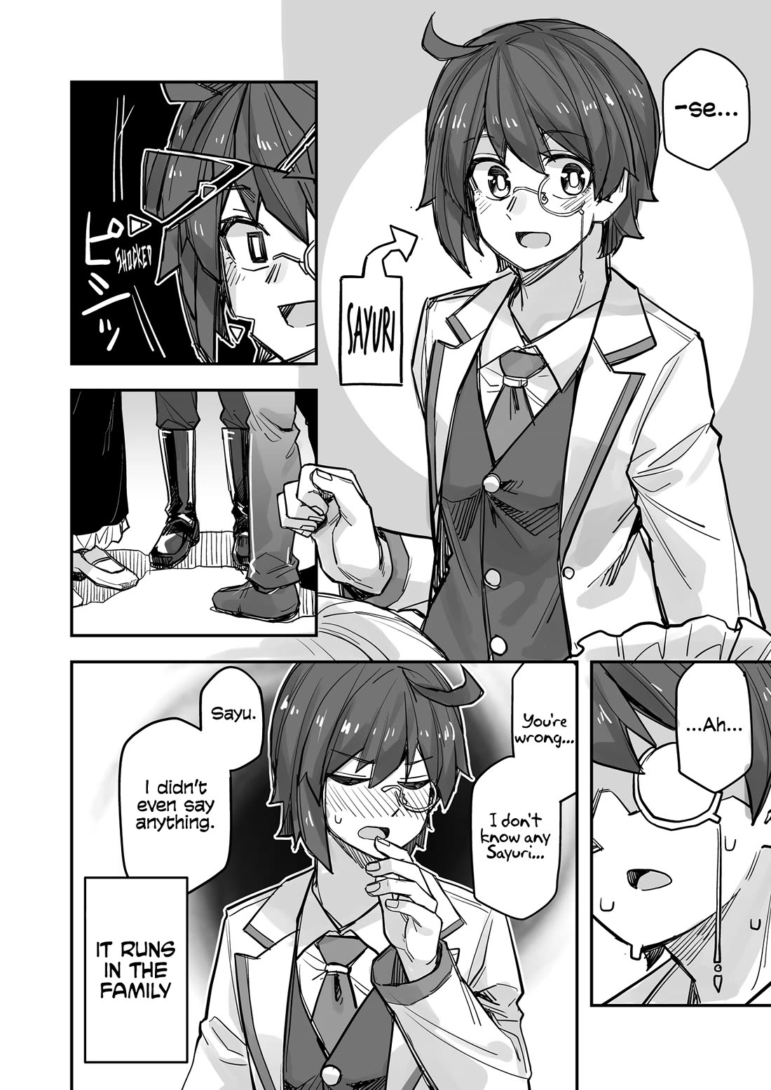 Handsome Girl and Crossdressing Boy Chapter 91 page 4 - Chapter 91