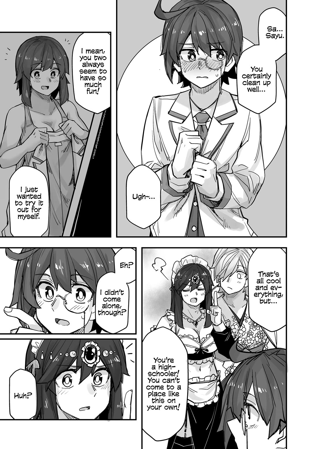 Handsome Girl and Crossdressing Boy Chapter 92 page 1 - Chapter 92