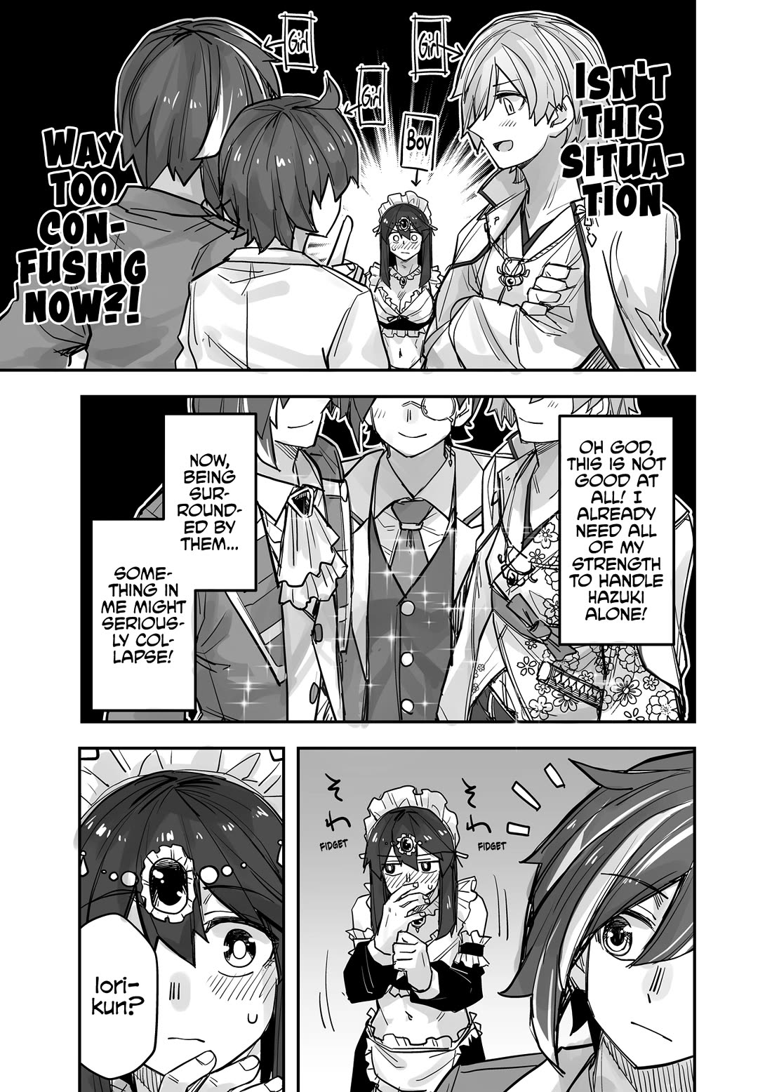 Handsome Girl and Crossdressing Boy Chapter 92 page 3 - Chapter 92