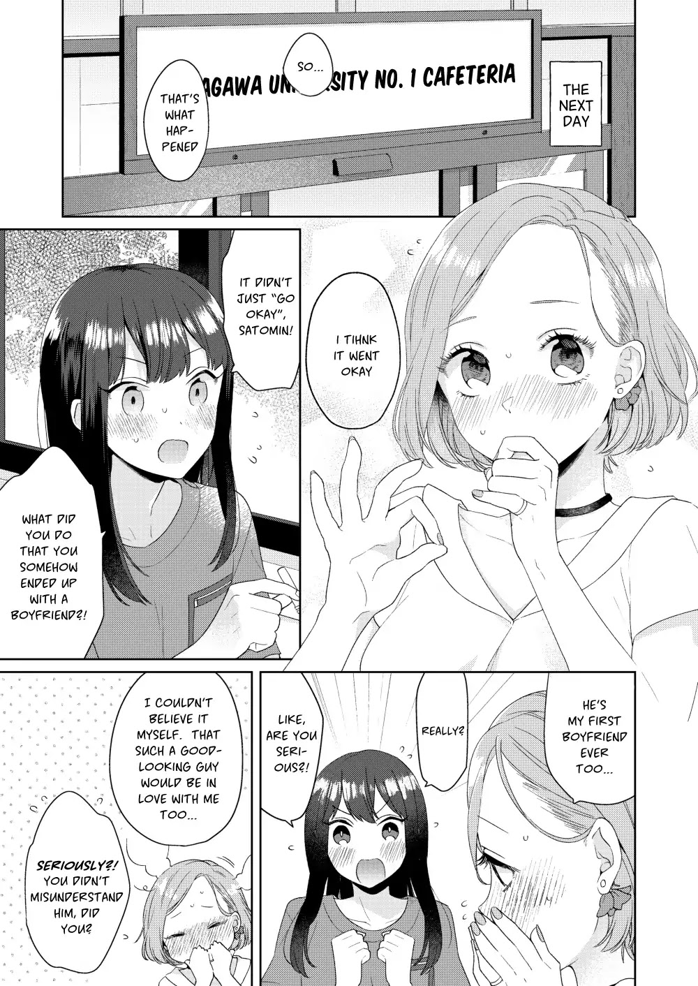 Handsome Girl and Sheltered Girl Chapter 1 page 12 - Chapter 1: I Am A Girl