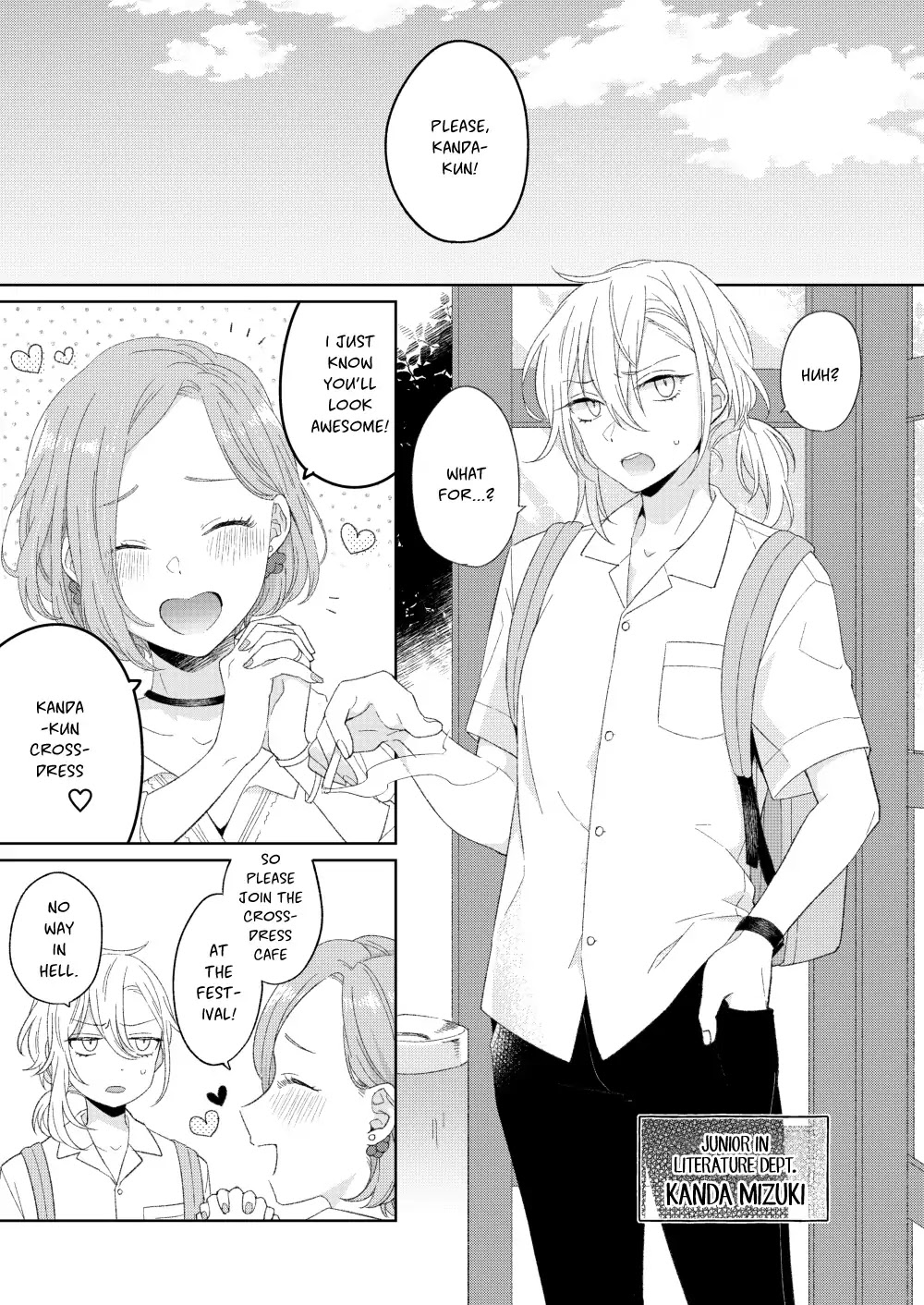 Handsome Girl and Sheltered Girl Chapter 1 page 6 - Chapter 1: I Am A Girl