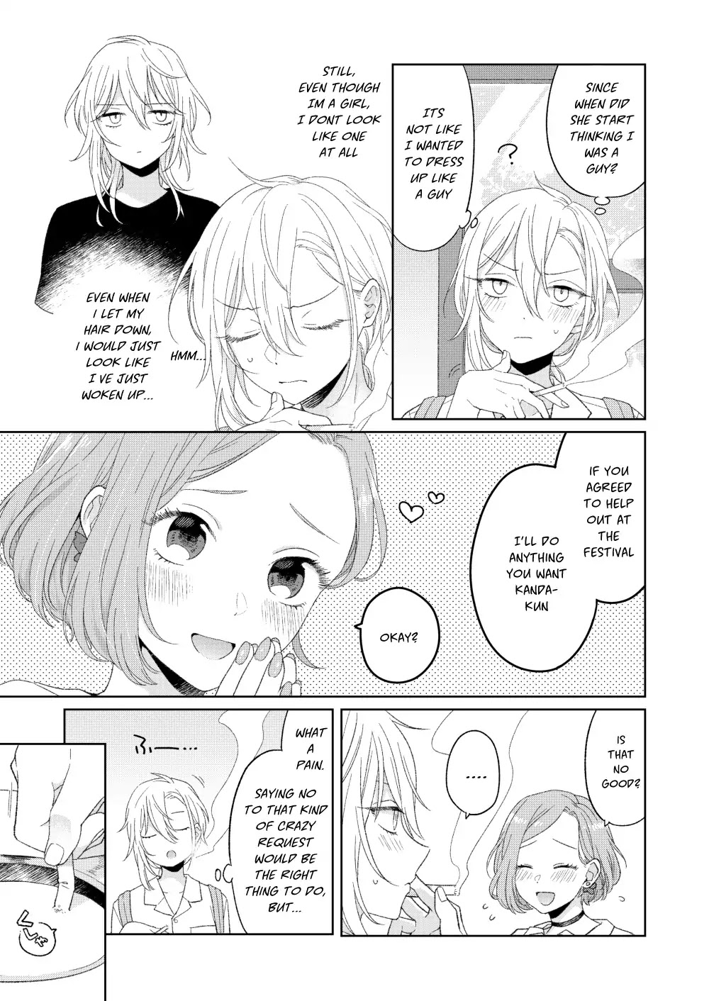 Handsome Girl and Sheltered Girl Chapter 1 page 8 - Chapter 1: I Am A Girl