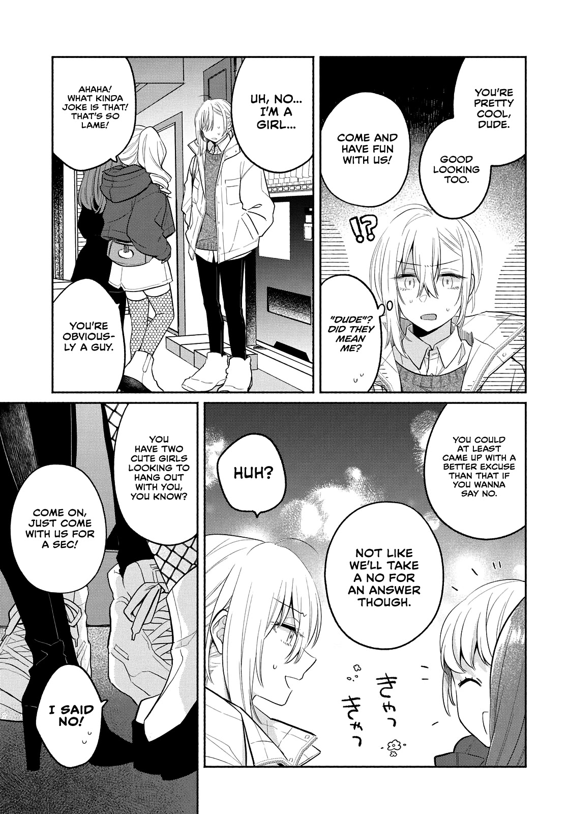 Handsome Girl and Sheltered Girl Chapter 12 page 11 - Chapter 12: Hidden Side