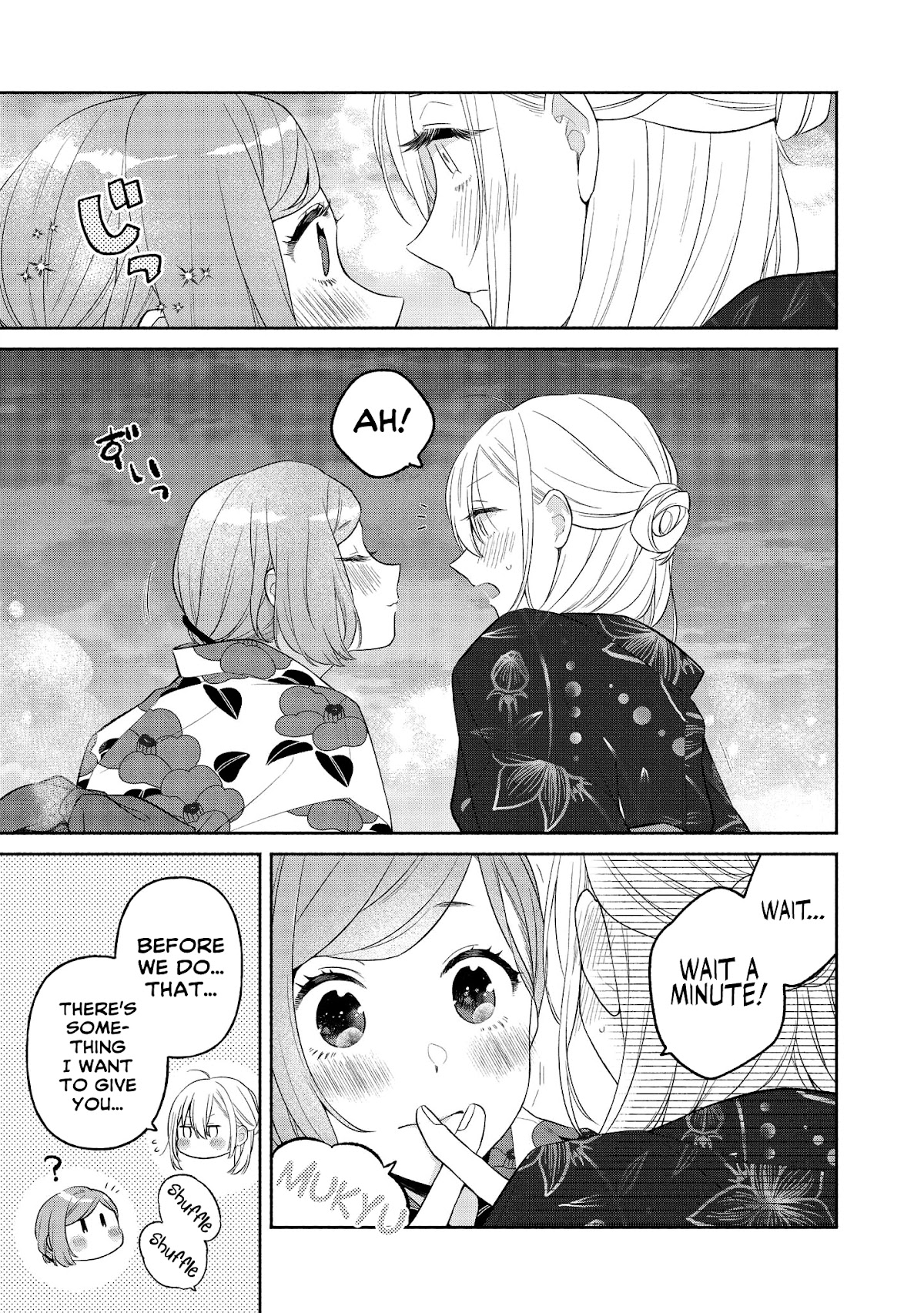 Handsome Girl and Sheltered Girl Chapter 13.5 page 14 - Chapter 13.5: Volume 2 Extra [END]