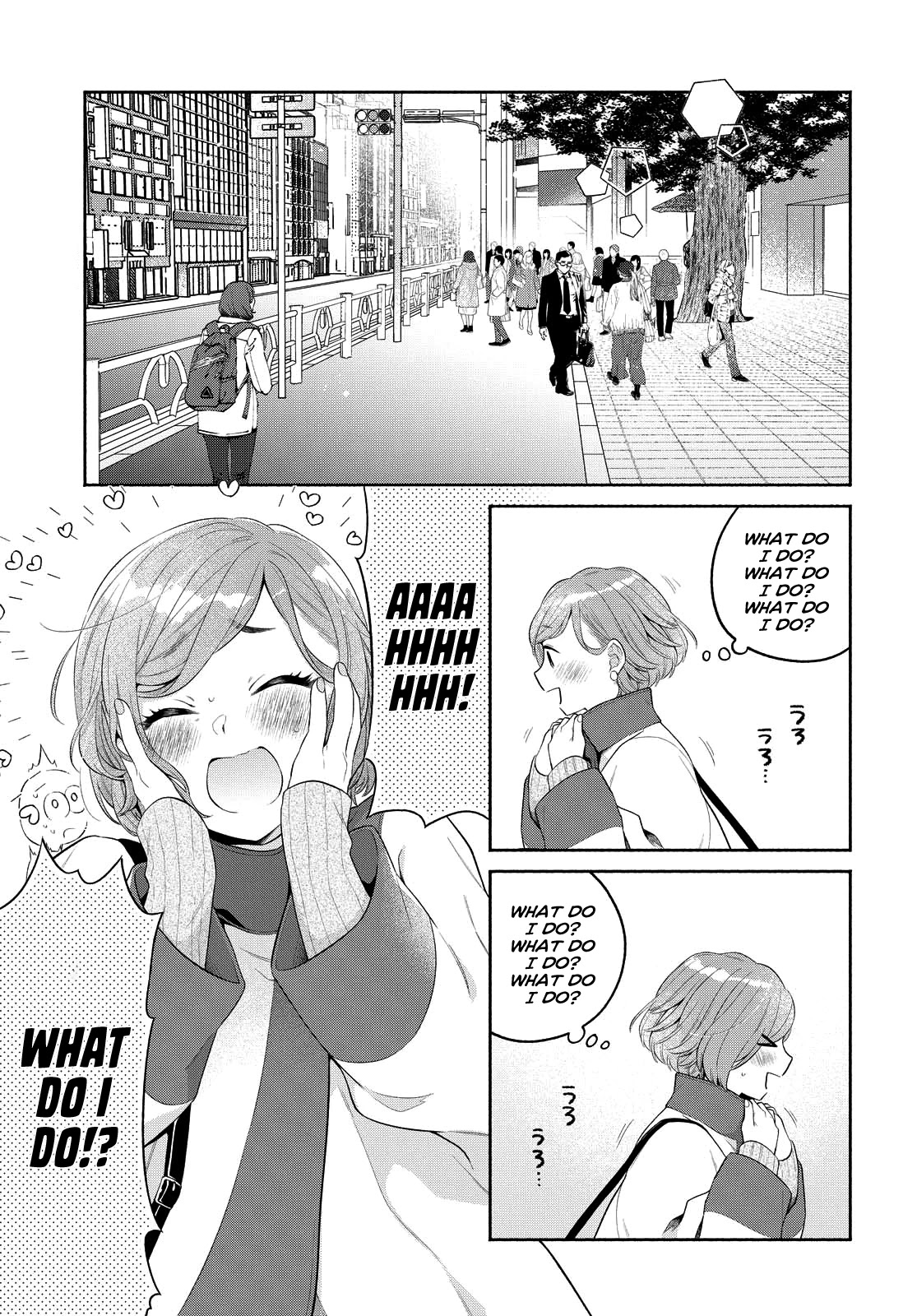 Handsome Girl and Sheltered Girl Chapter 13 page 1 - Chapter 13: Cheating!?