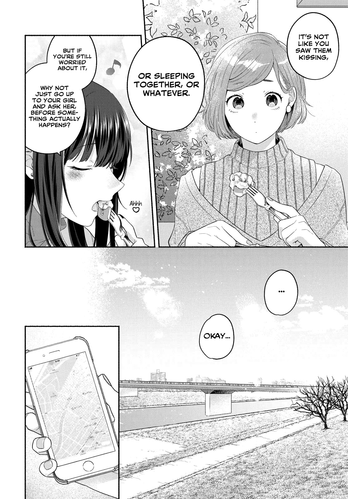 Handsome Girl and Sheltered Girl Chapter 13 page 8 - Chapter 13: Cheating!?